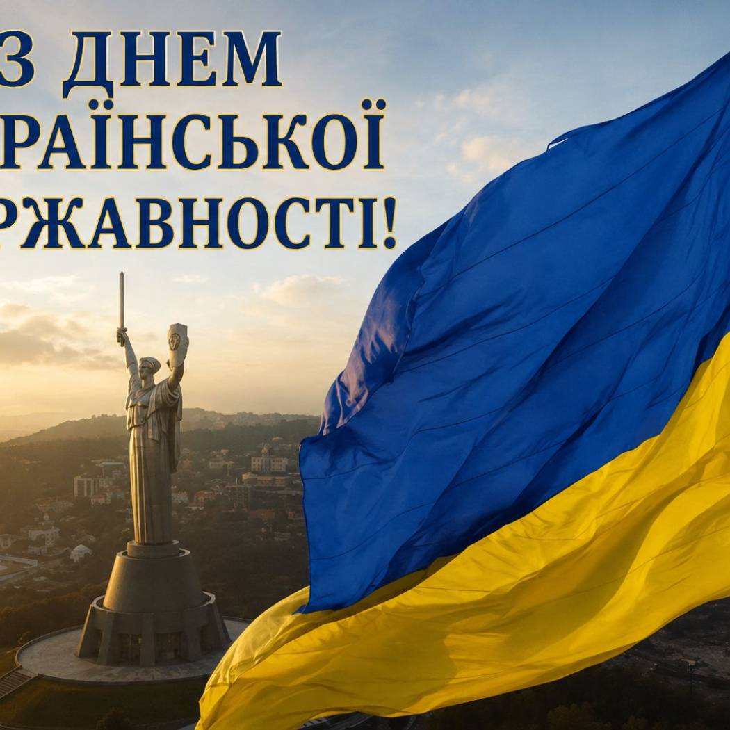 З ДНЕМ УКРАЇНСЬКОЇ ДЕРЖАВНОСТІ